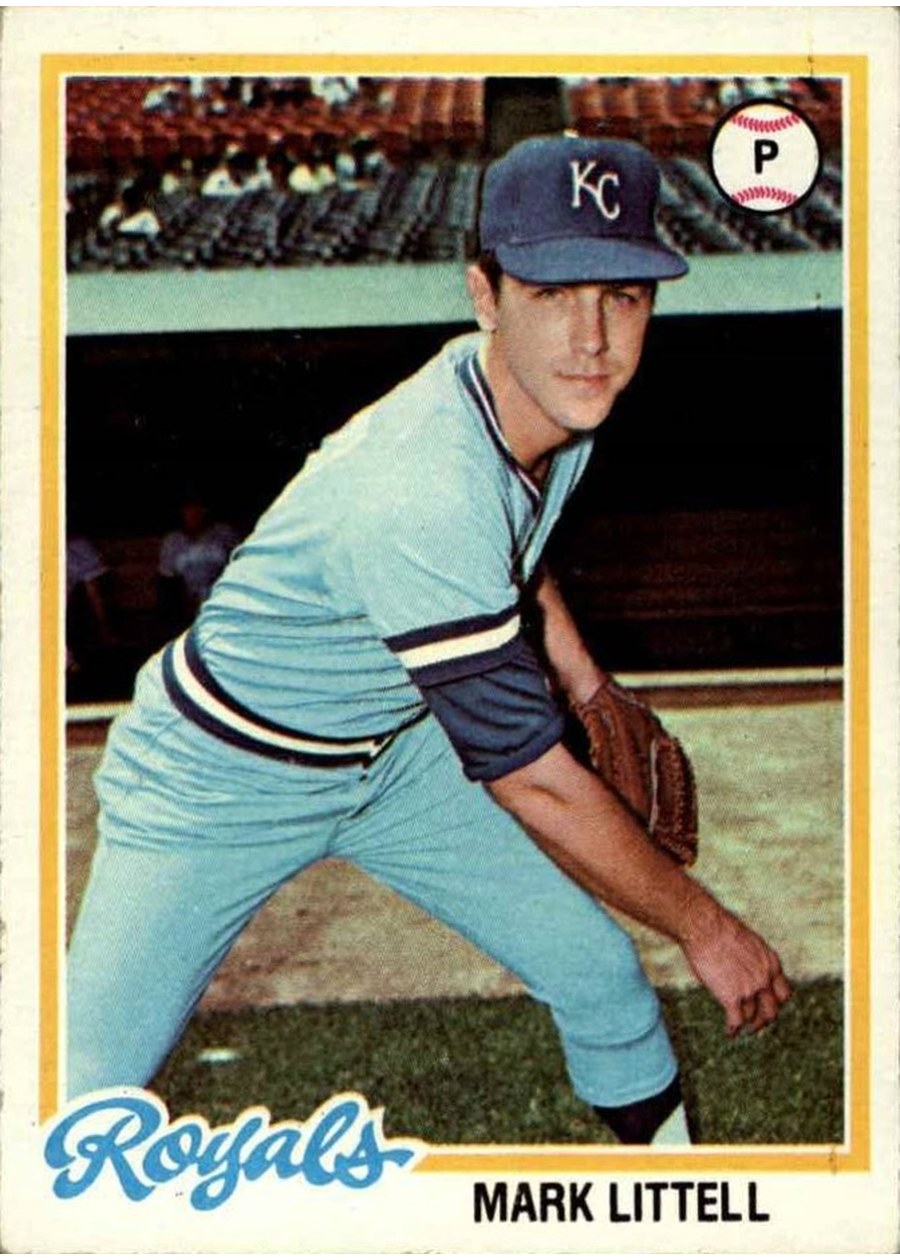 1978 Topps #331 Mark Littell, Kansas City Royals