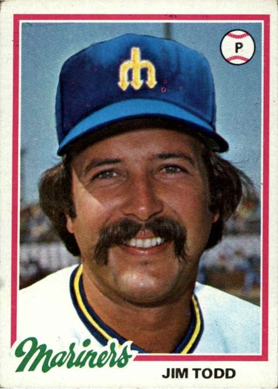 1978 Topps #333 Jim Todd, Seattle Mariners