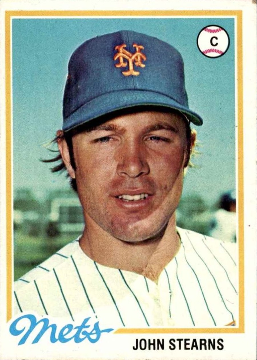 1978 Topps #334 John Stearns, New York Mets
