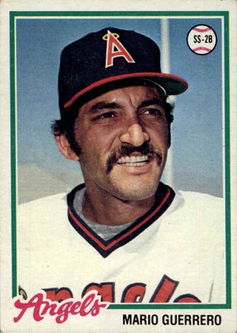 1978 Topps #339 Mario Guerrero, California Angels