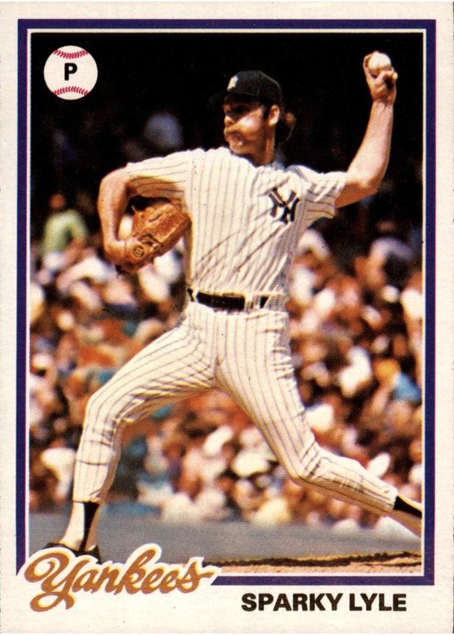 1978 Topps #35 Sparky Lyle, New York Yankees