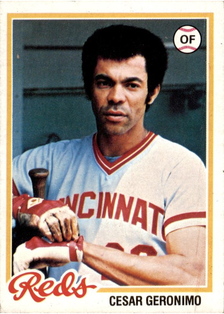 1978 Topps #354 Cesar Geronimo, Cincinnati Reds