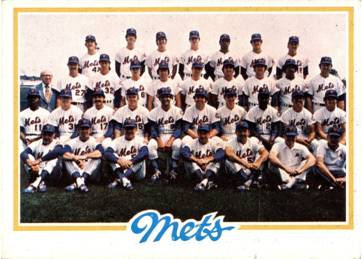 1978 Topps #356 New York Mets Team