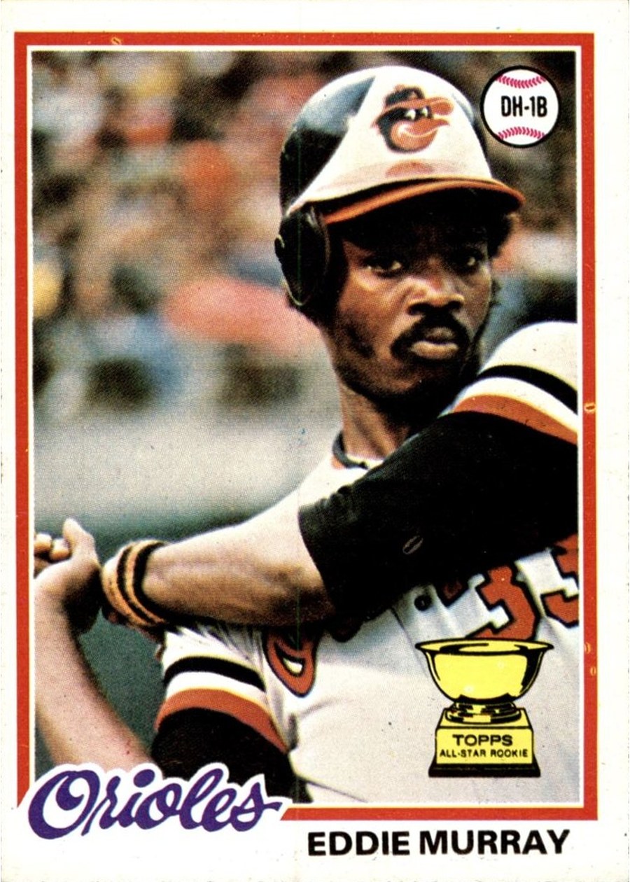 1978 Topps #36 Eddie Murray, Baltimore Orioles