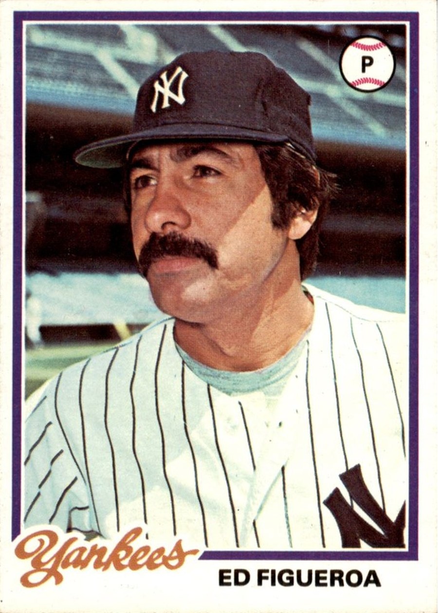 1978 Topps #365 Ed Figueroa, New York Yankees