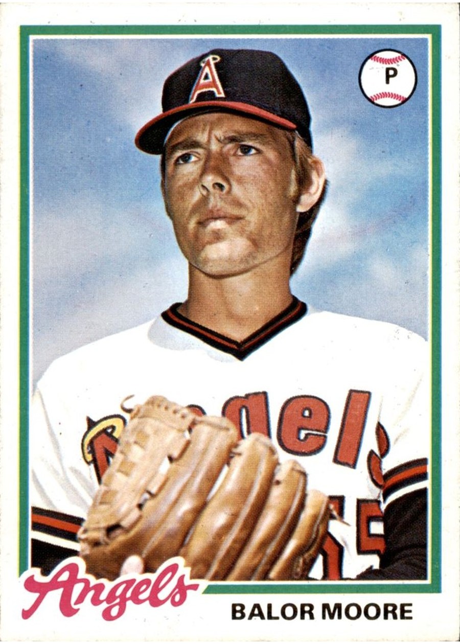 1978 Topps #368 Balor Moore, California Angels