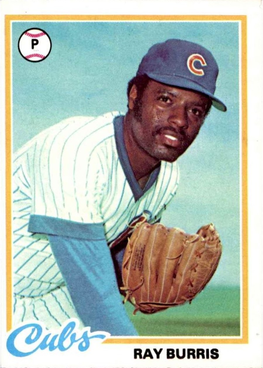1978 Topps #371 Ray Burris, Chicago Cubs