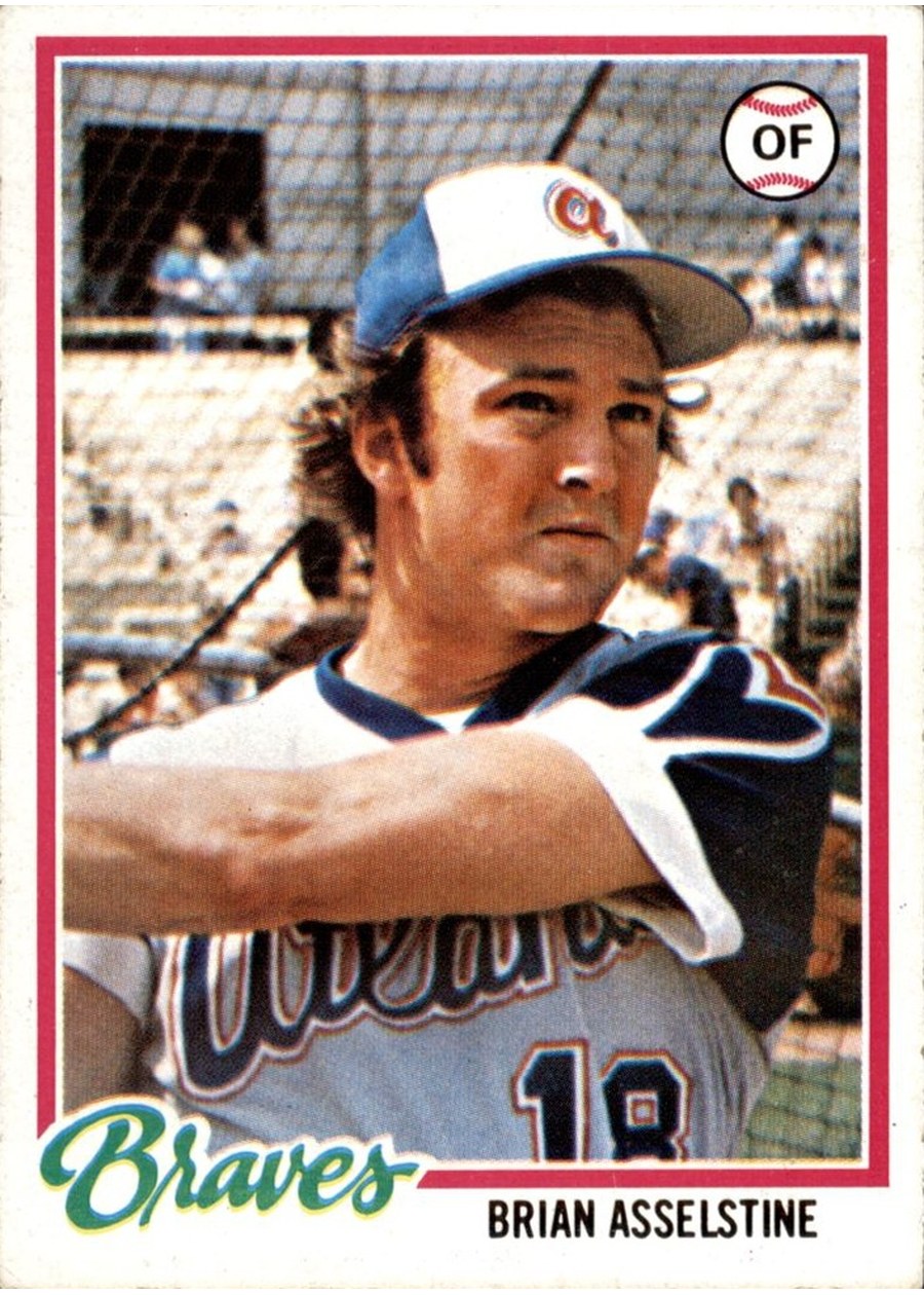 1978 Topps #372 Brian Asselstine, Atlanta Braves