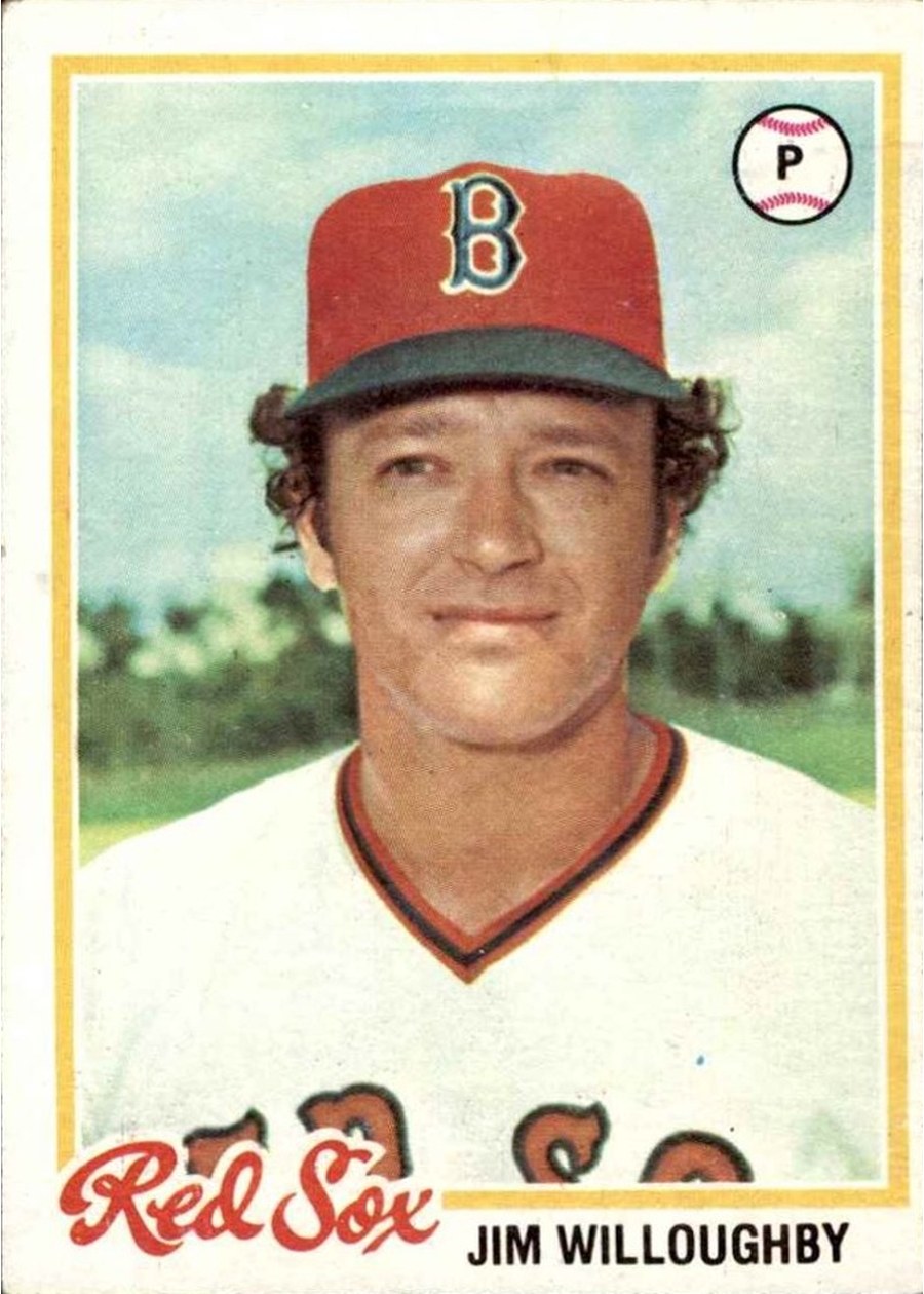 1978 Topps #373 Jim Willoughby, Boston Red Sox