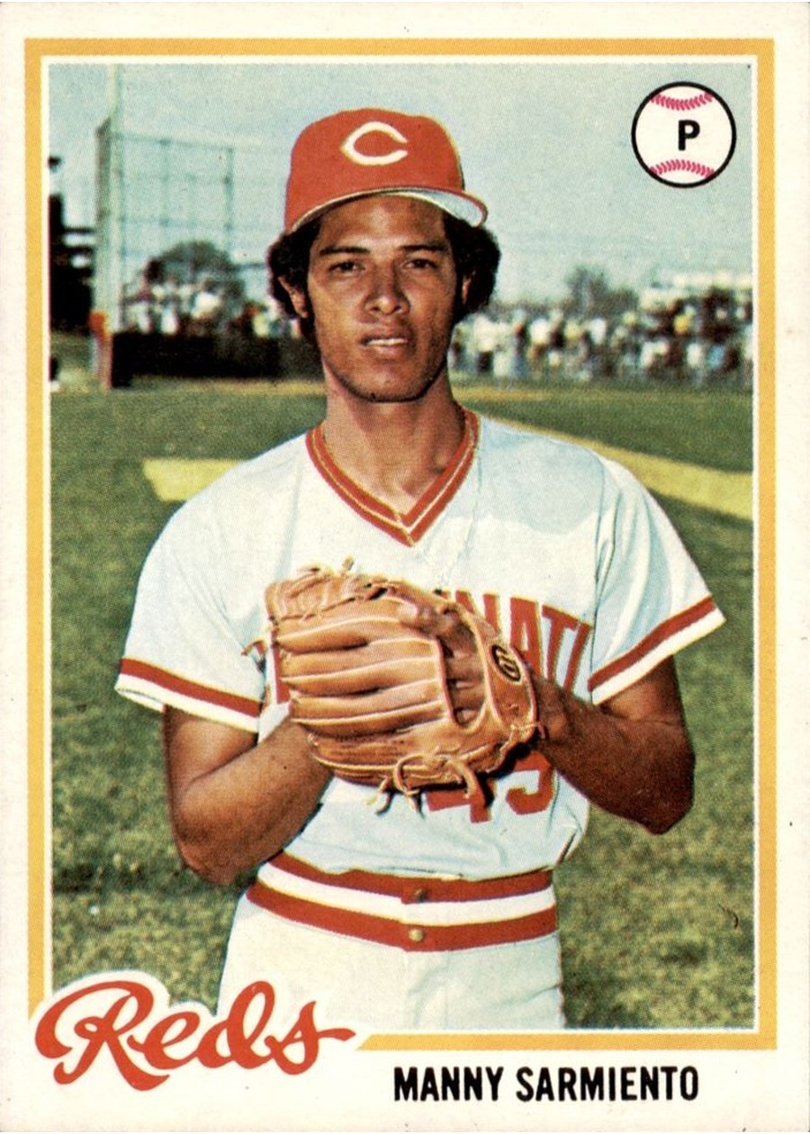1978 Topps #377 Manny Sarmiento, Cincinnati Reds