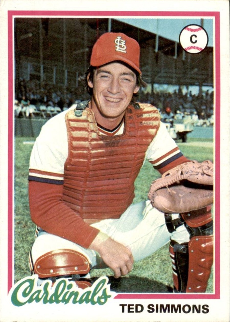 1978 Topps #380 Ted Simmons, St. Louis Cardinals