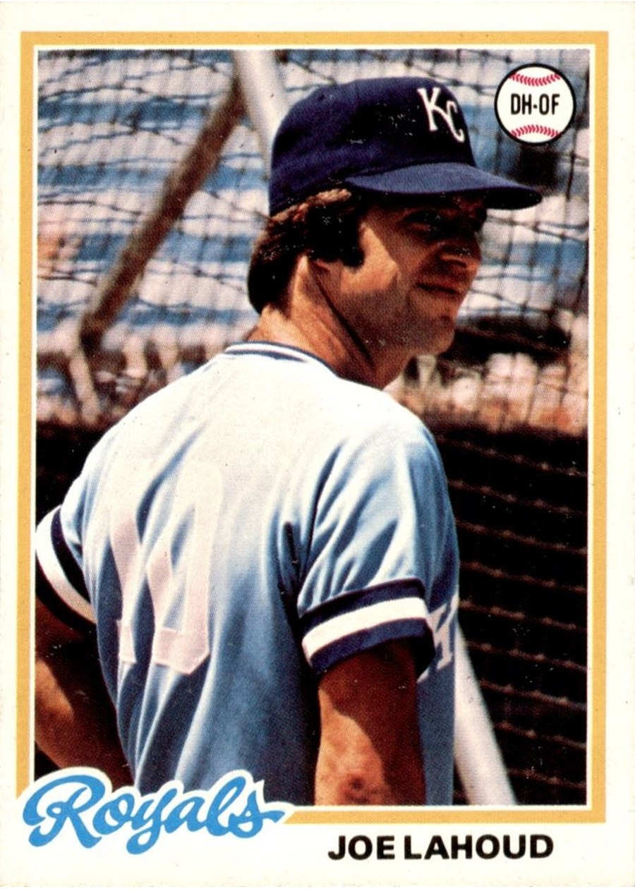 1978 Topps #382 Joe Lahoud, Kansas City Royals