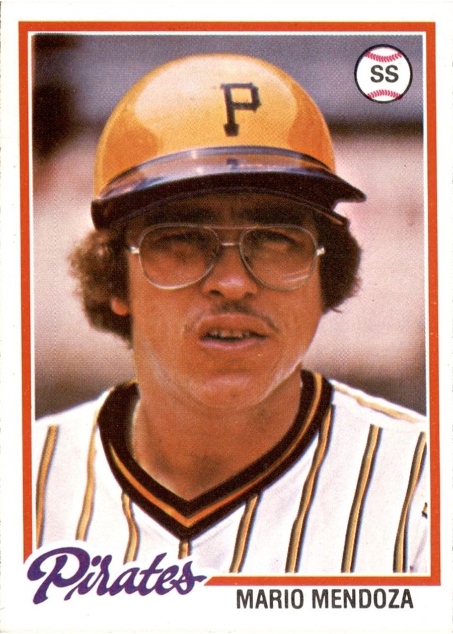 1978 Topps #383 Mario Mendoza, Pittsburgh Pirates