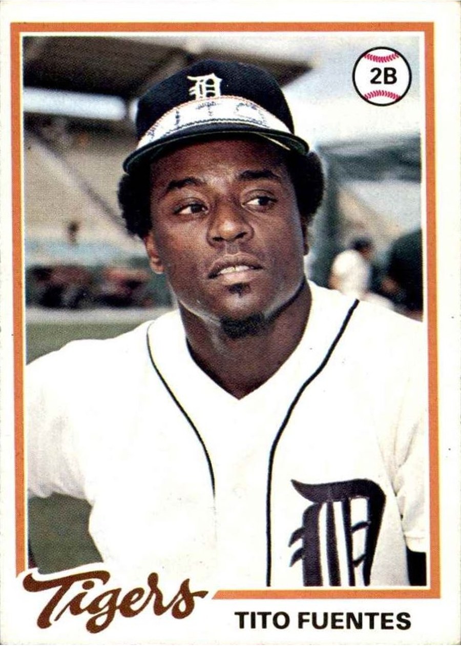 1978 Topps #385 Tito Fuentes, Detroit Tigers