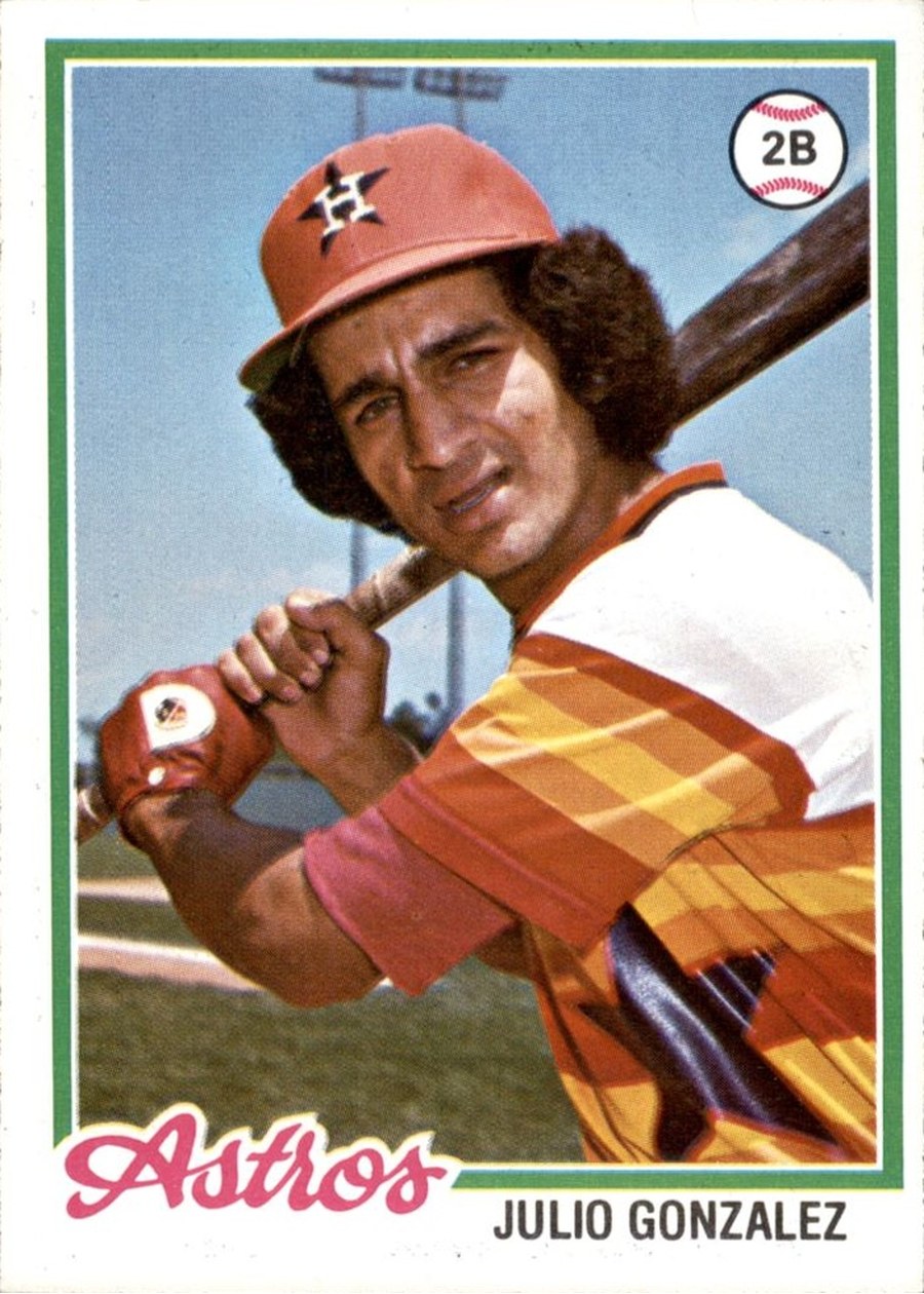 1978 Topps #389 Julio Gonzalez, Houston Astros