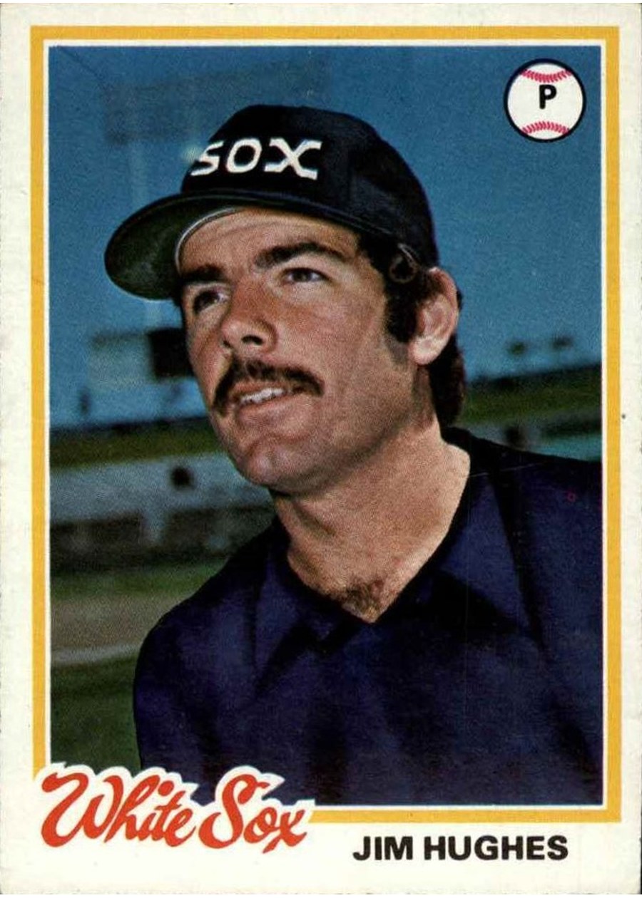 1978 Topps #395 Jim Hughes, Chicago White Sox
