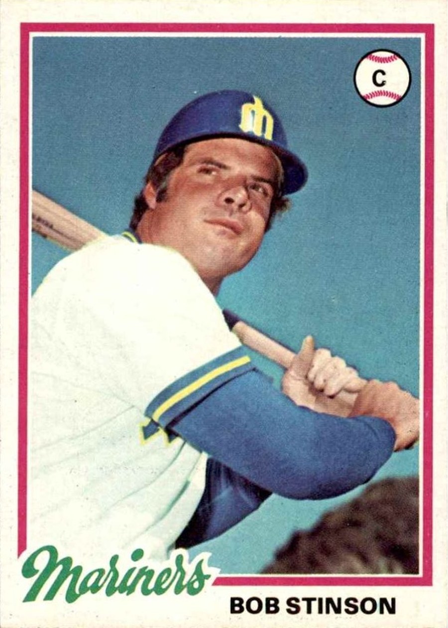 1978 Topps #396 Bob Stinson, Seattle Mariners
