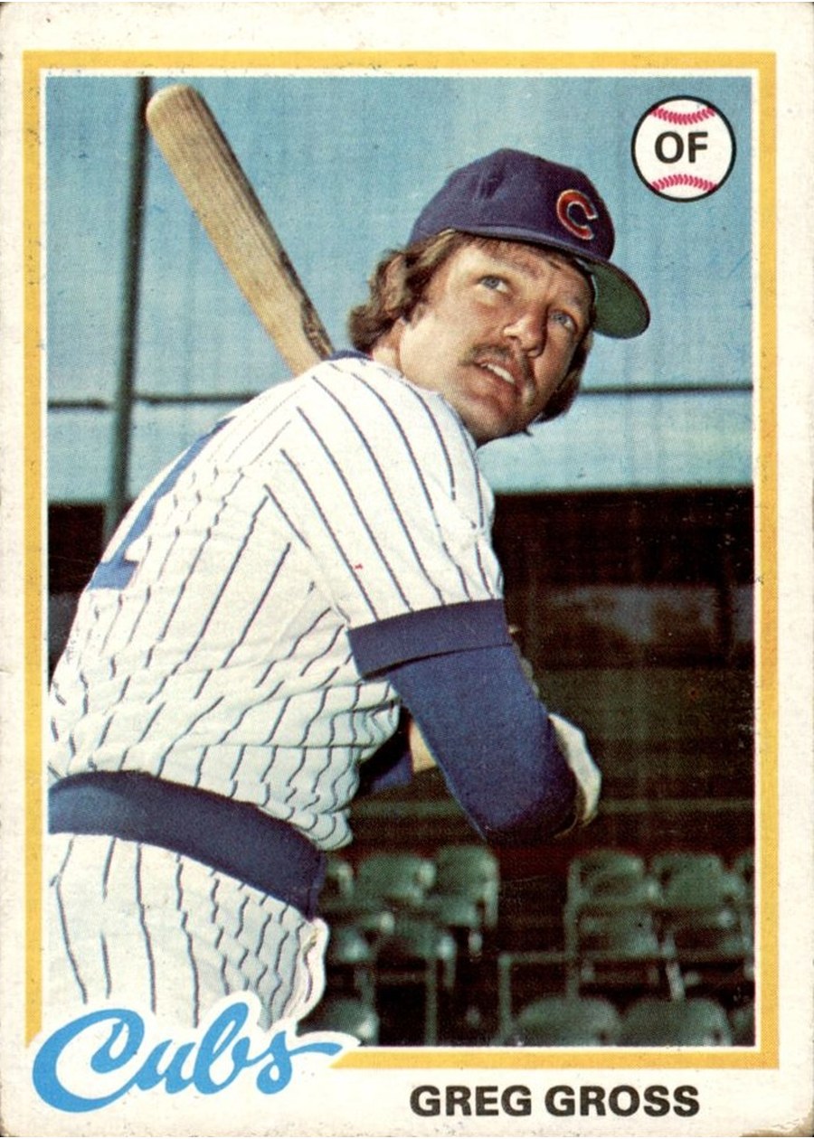 1978 Topps #397 Greg Gross, Chicago Cubs