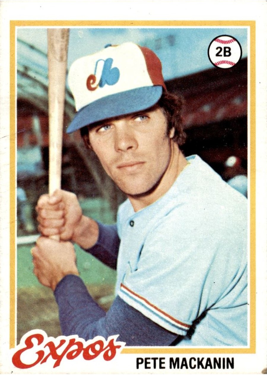 1978 Topps #399 Pete Mackanin, Montreal Expos