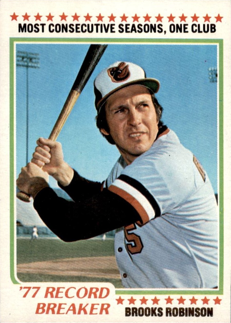 1978 Topps #4 Brooks Robinson, Baltimore Orioles