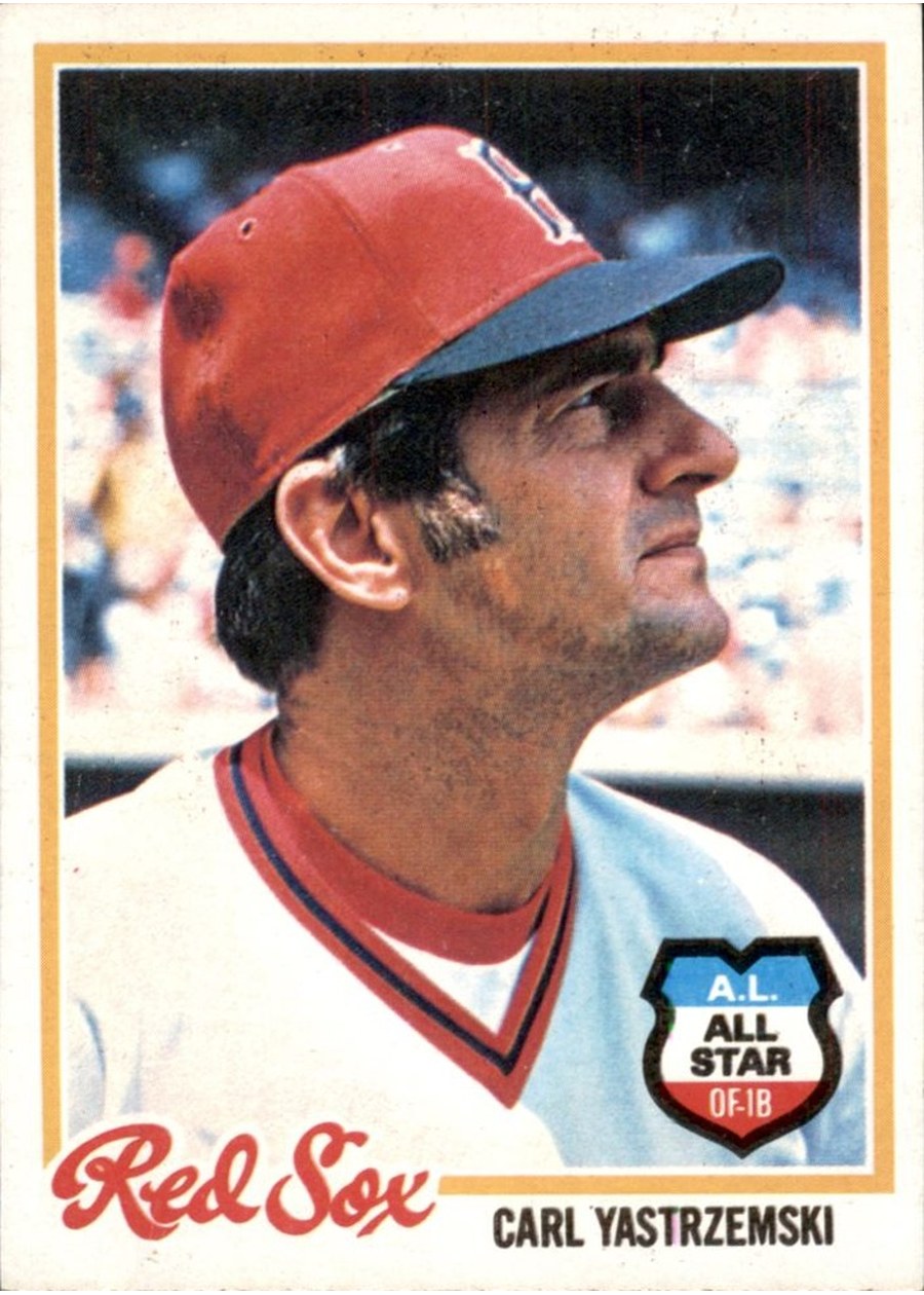 1978 Topps #40 Carl Yastrzemski, Boston Red Sox