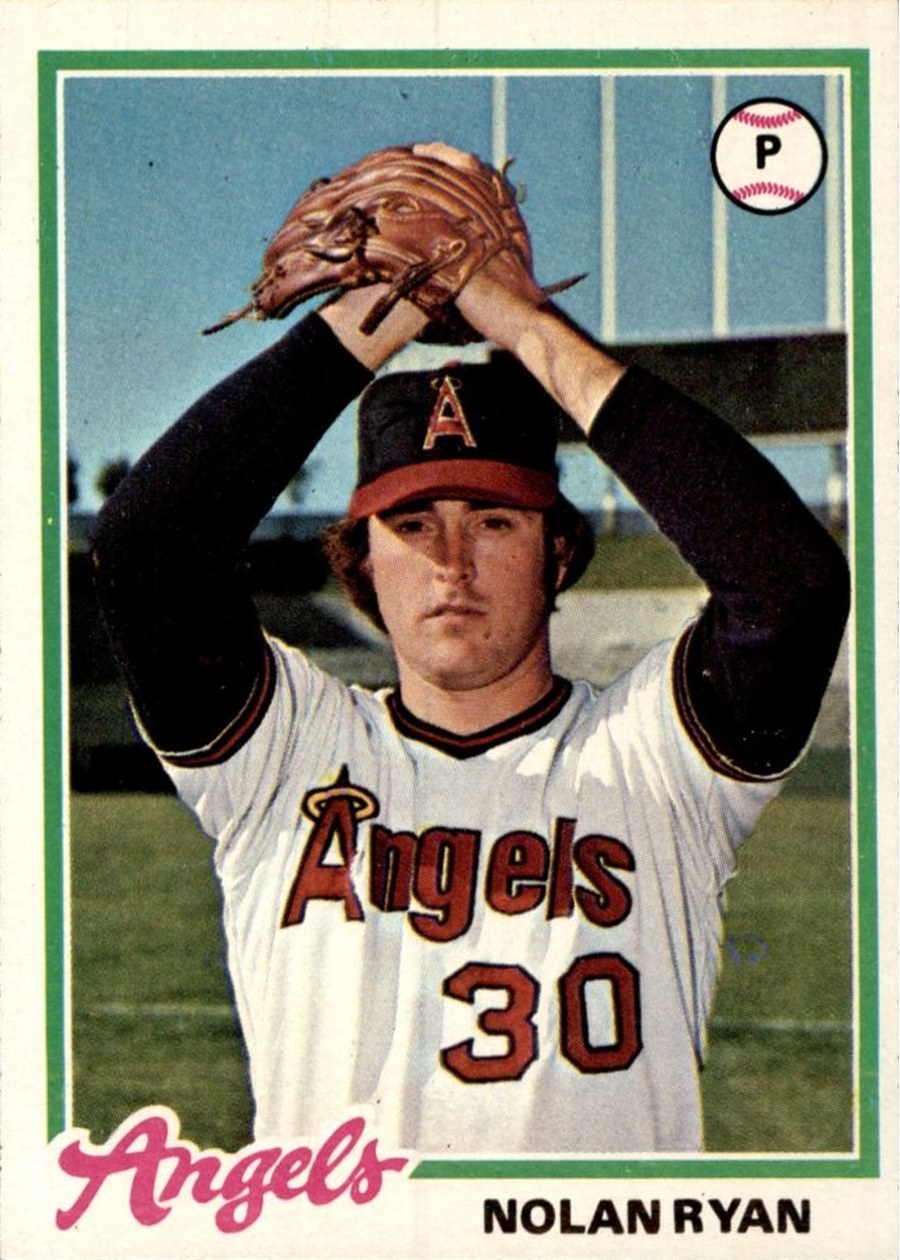 1978 Topps #400 Nolan Ryan, California Angels