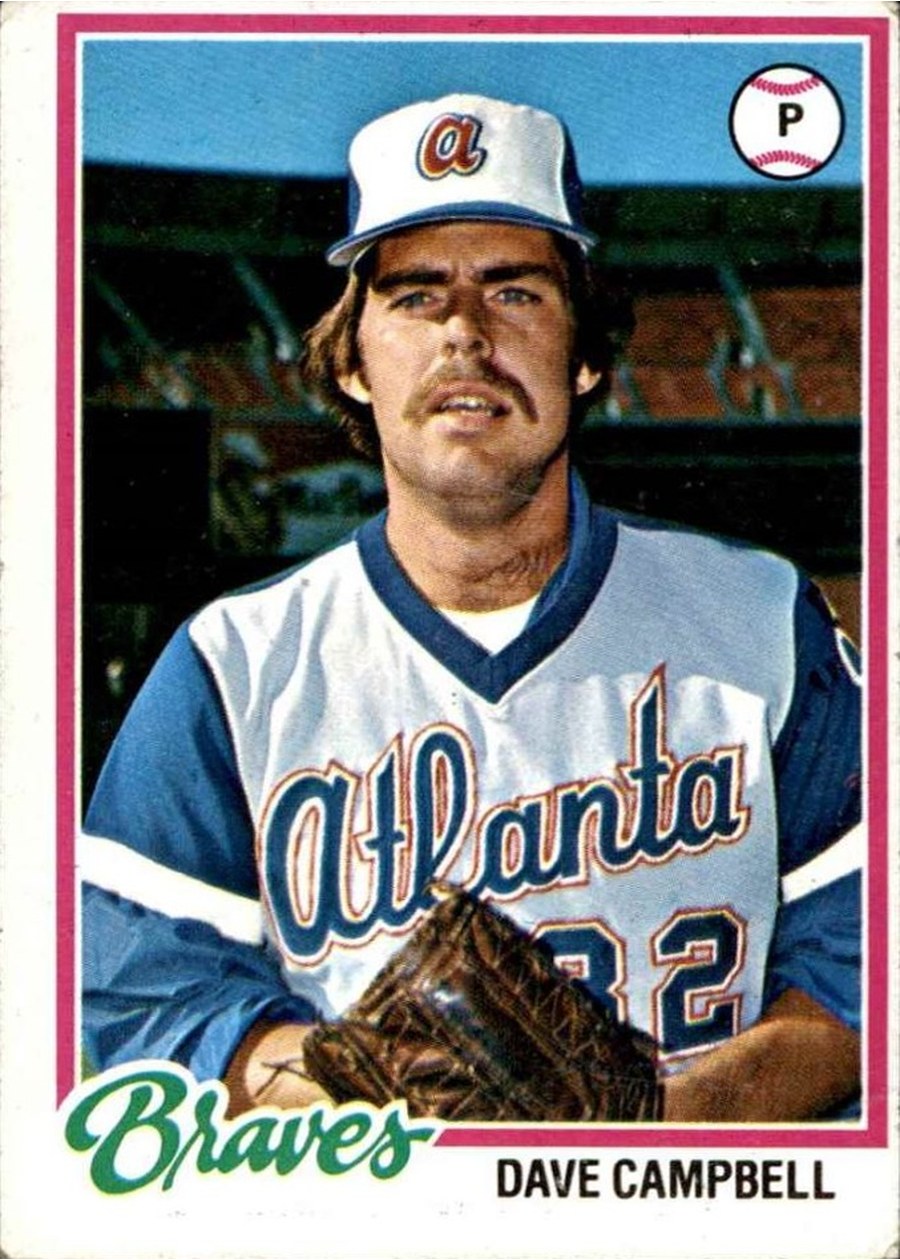 1978 Topps #402 Dave Campbell, Atlanta Braves