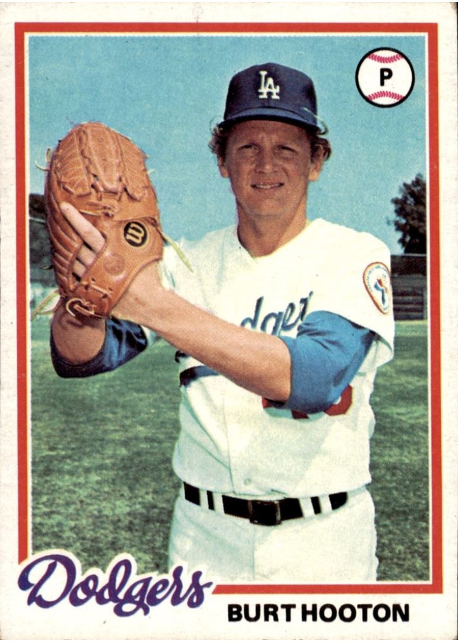 1978 Topps #41 Burt Hooton, Los Angeles Dodgers