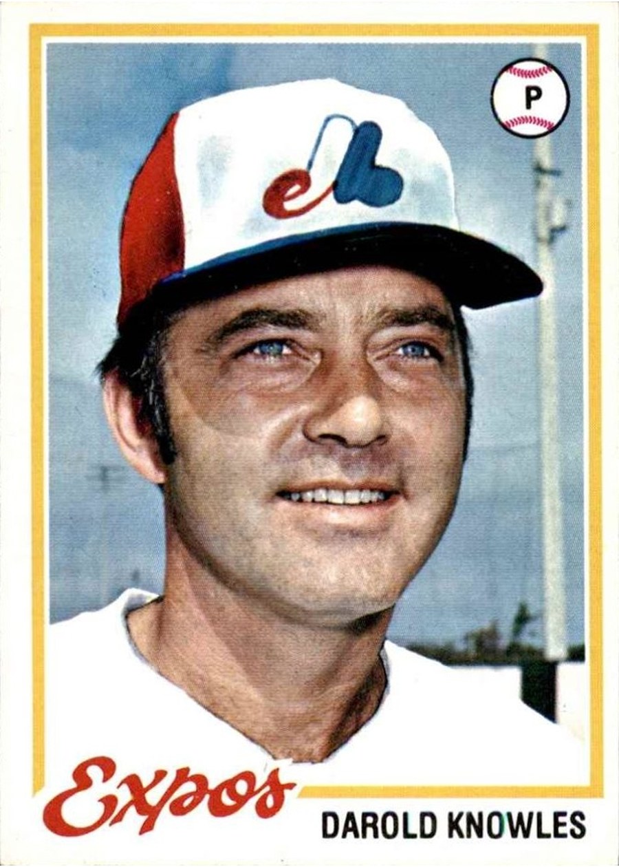 1978 Topps #414 Darold Knowles, Montreal Expos