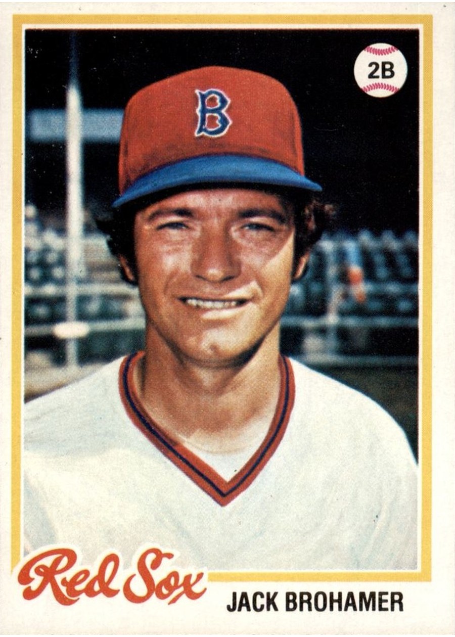 1978 Topps #416 Jack Brohamer, Boston Red Sox