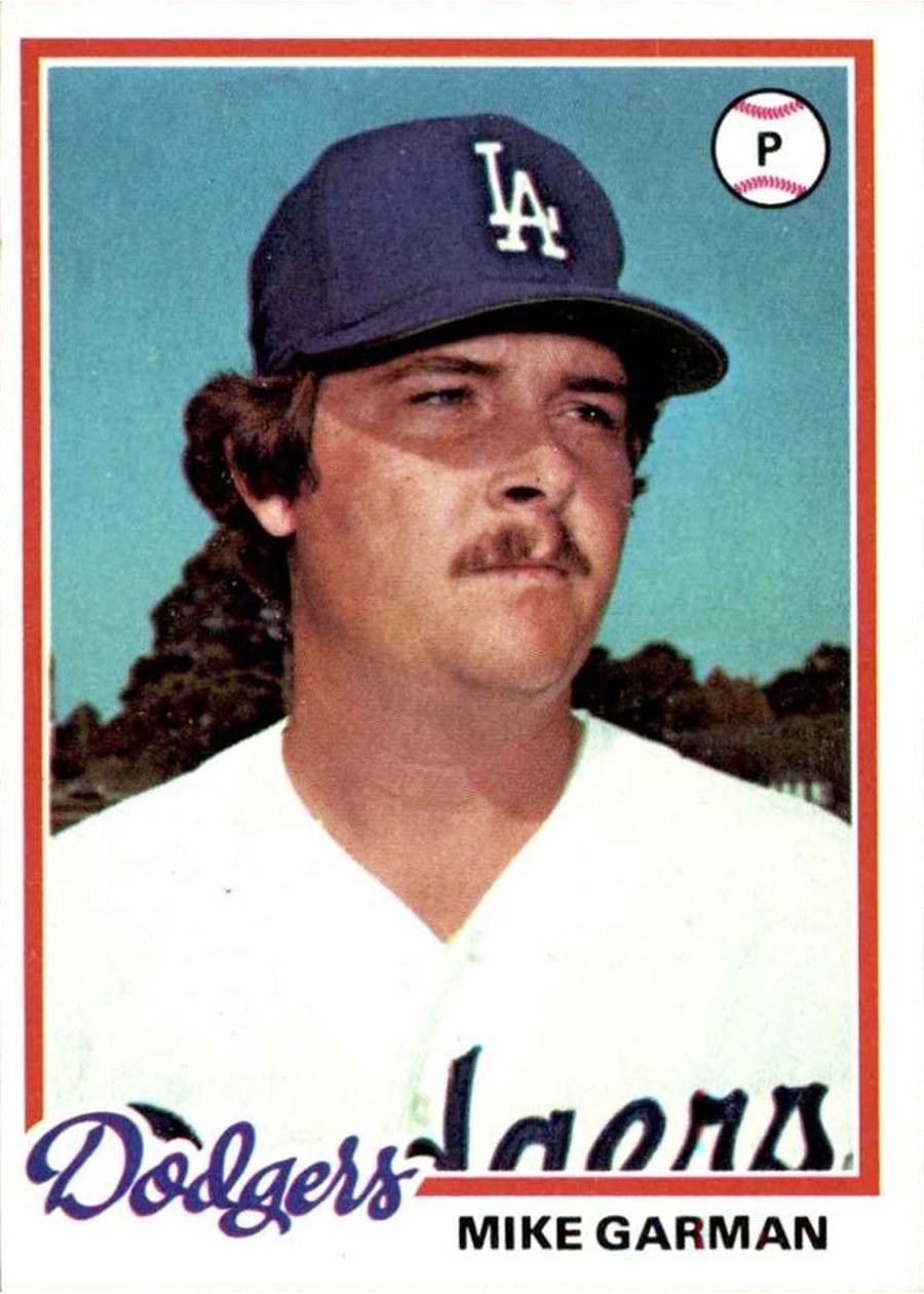 1978 Topps #417 Mike Garman, Los Angeles Dodgers