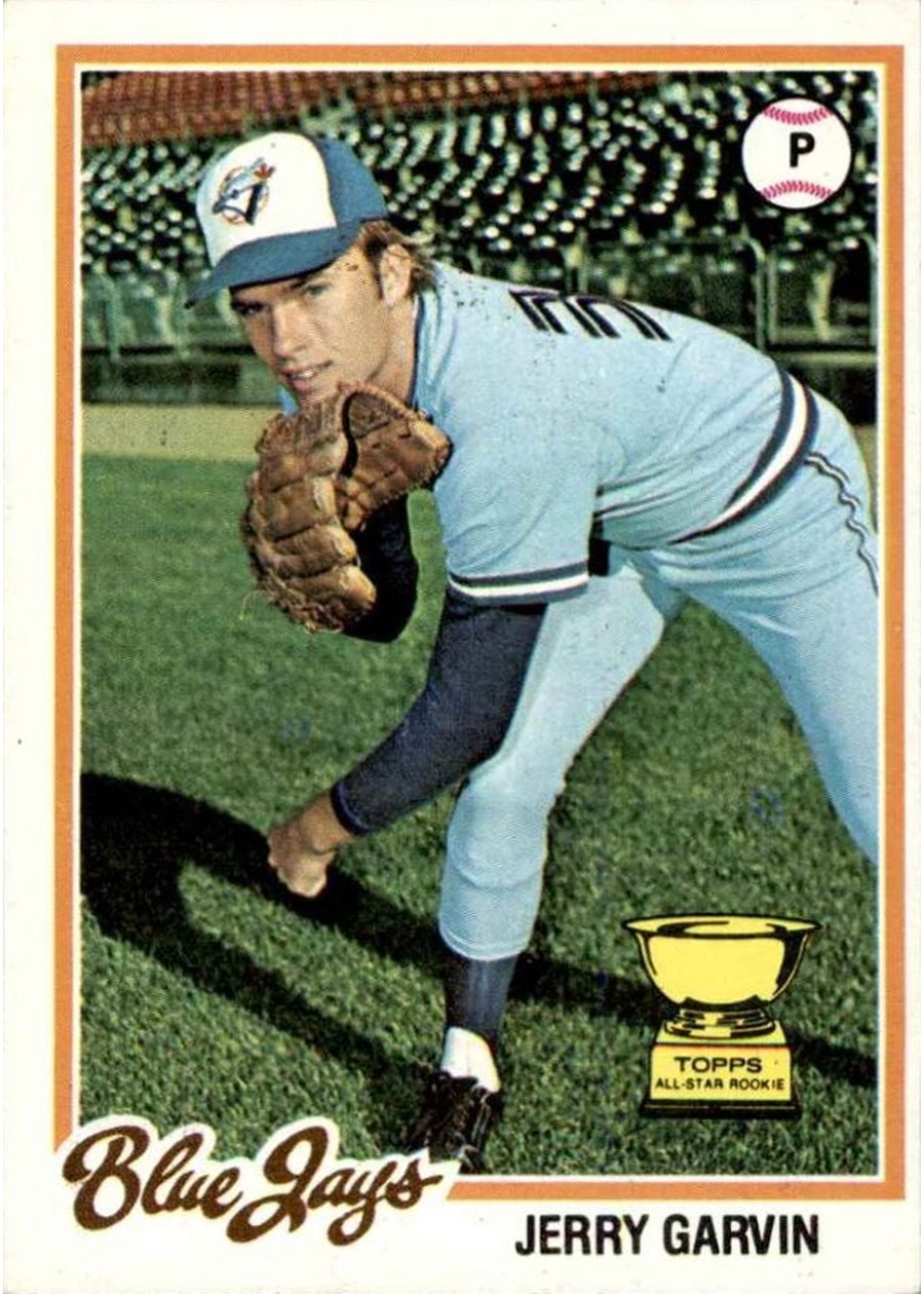 1978 Topps #419 Jerry Garvin, Toronto Blue Jays