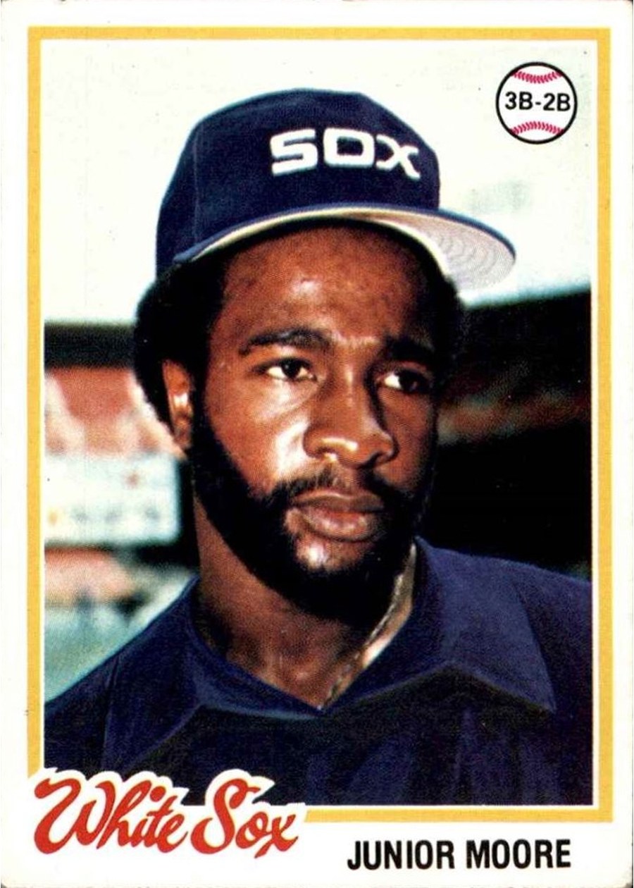 1978 Topps #421 Junior Moore, Chicago White Sox