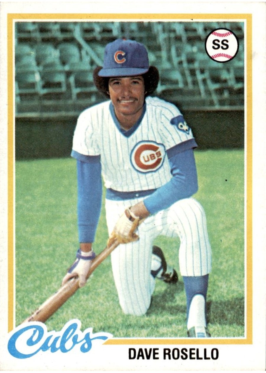 1978 Topps #423 Dave Rosello, Chicago Cubs