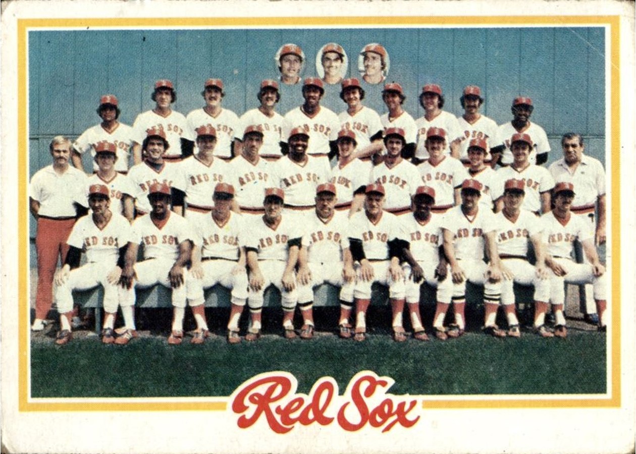 1978 Topps #424 Boston Red Sox Team