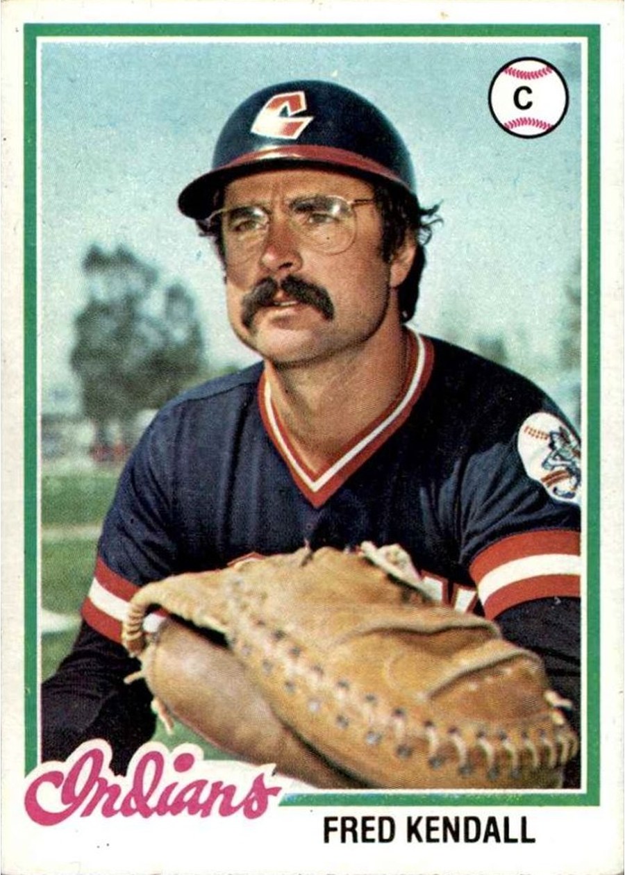 1978 Topps #426 Fred Kendall, Cleveland Indians