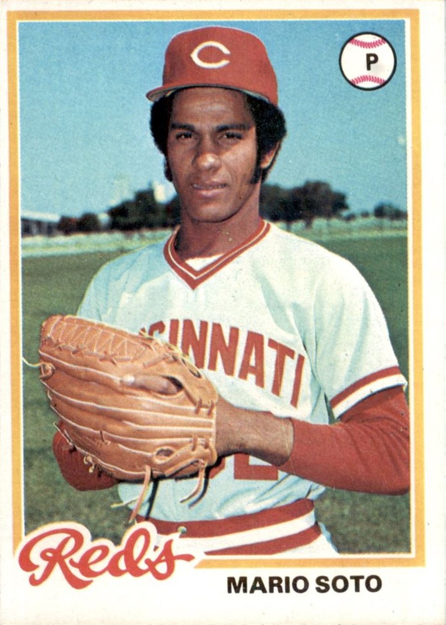 1978 Topps #427 Mario Soto, Cincinnati Reds