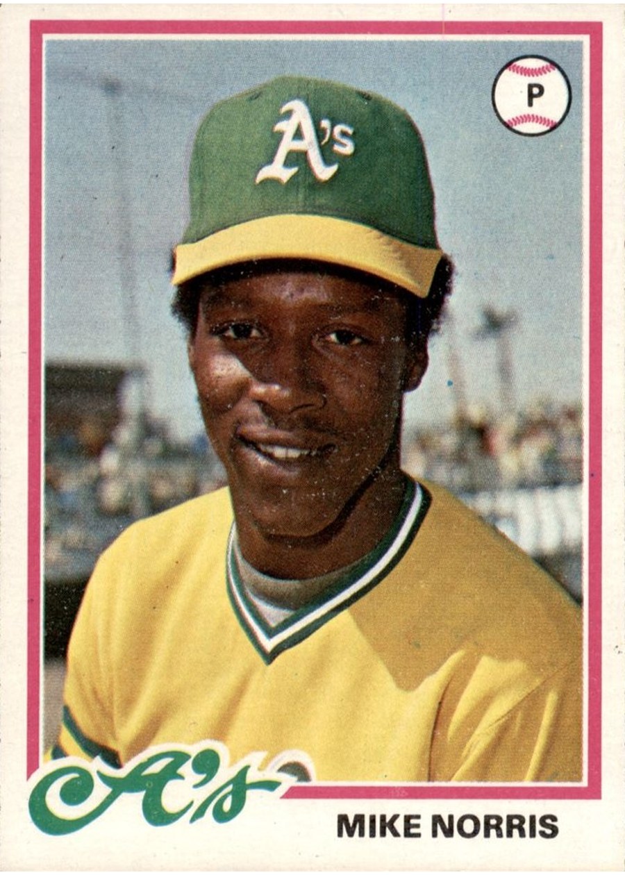 1978 Topps #434 Mike Norris, Oakland Athletics