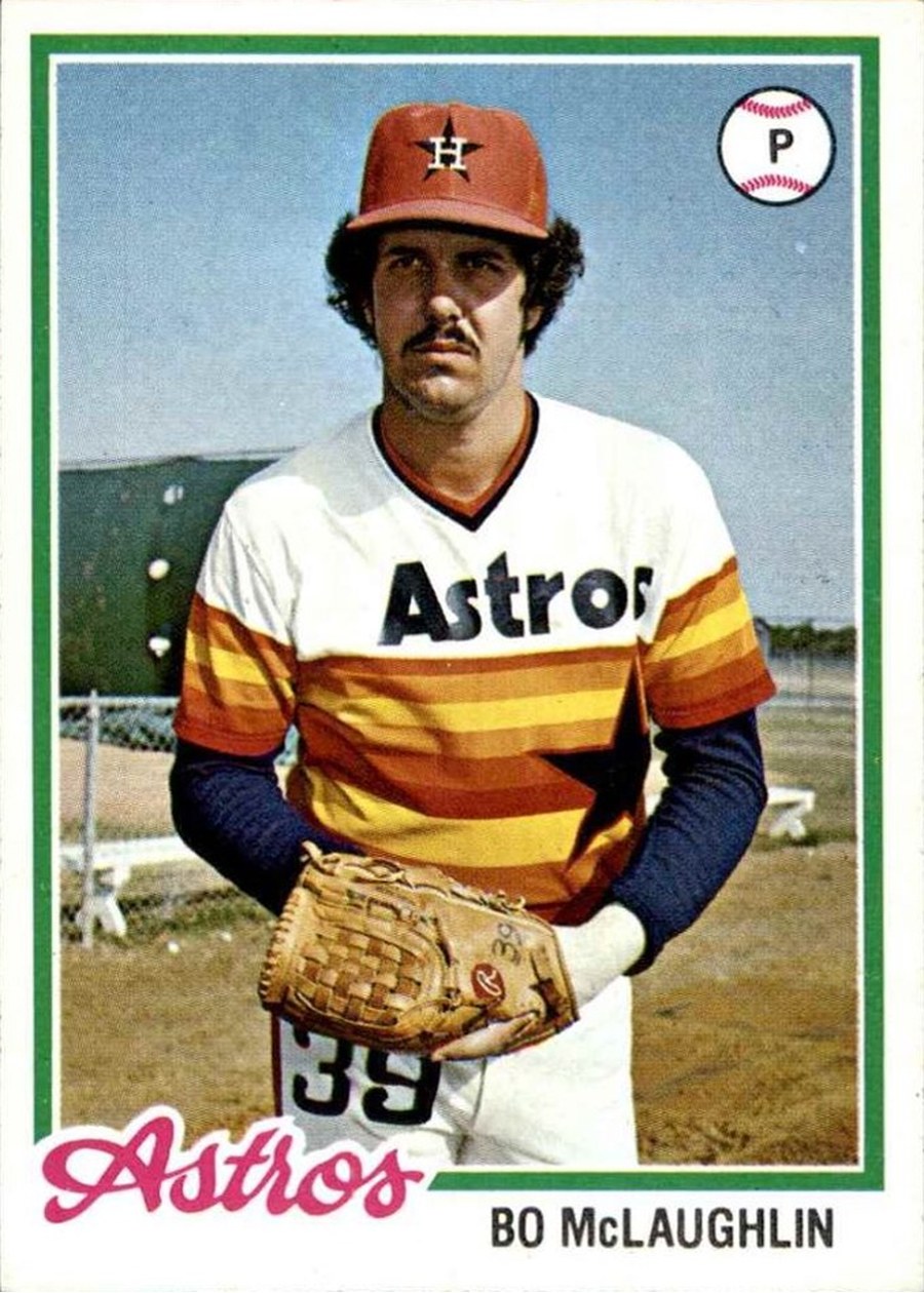 1978 Topps #437 Bo McLaughlin, Houston Astros