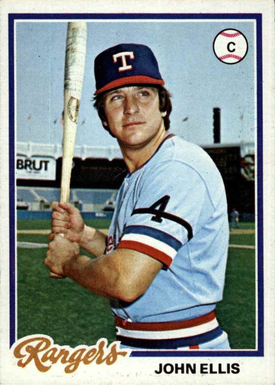 1978 Topps #438 John Ellis, Texas Rangers