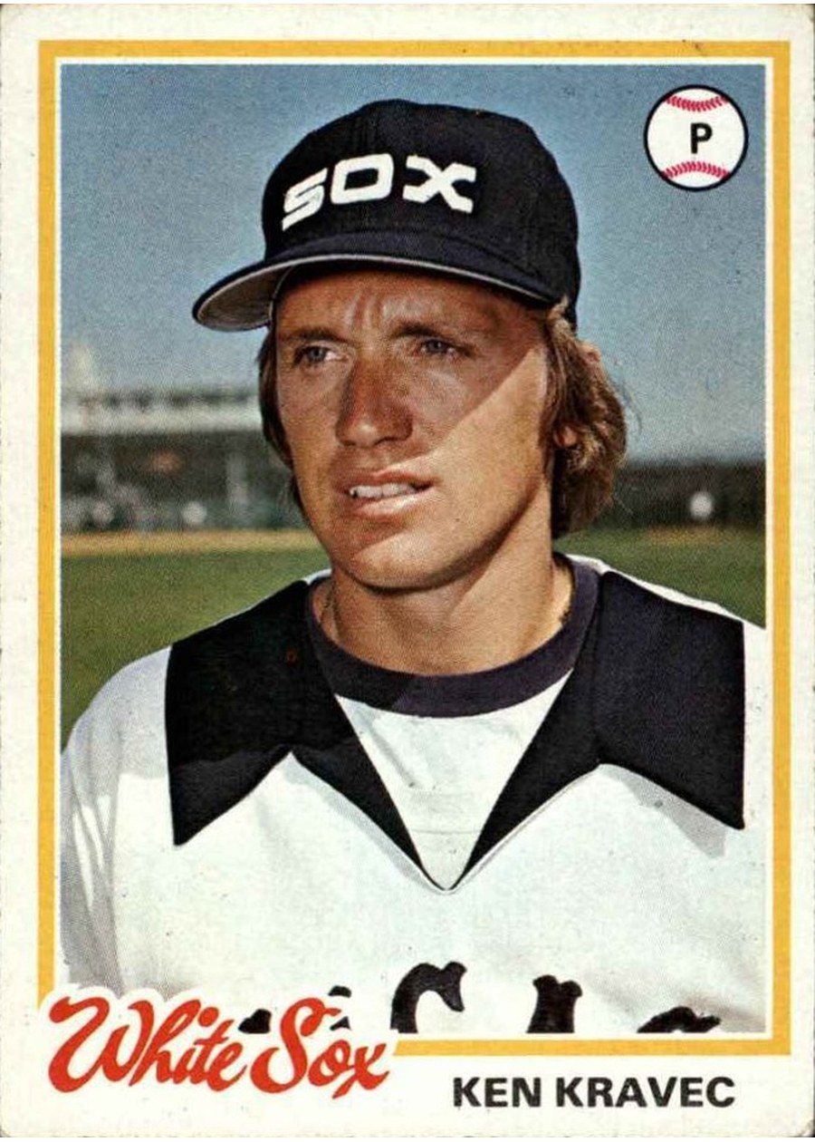 1978 Topps #439 Ken Kravec, Chicago White Sox