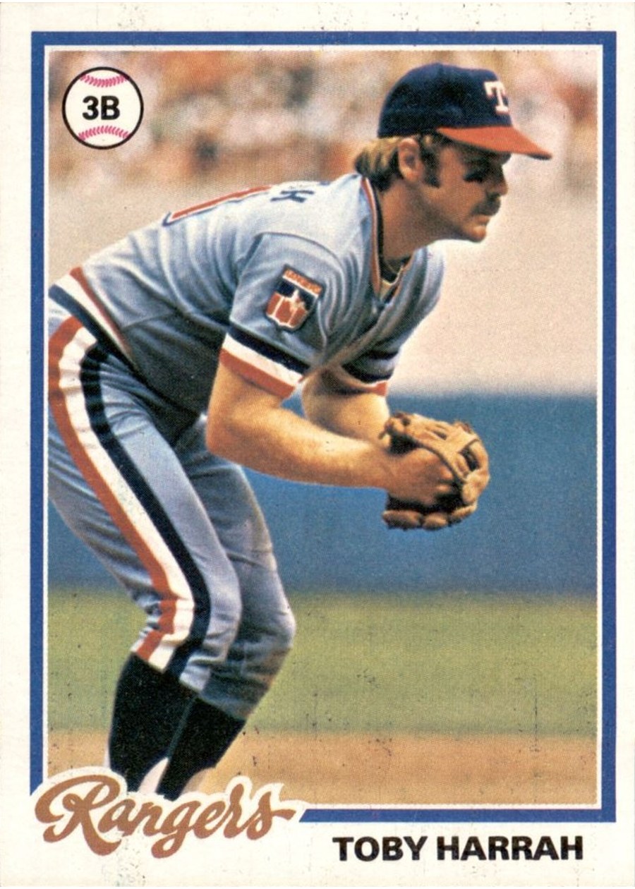 1978 Topps #44 Toby Harrah, Texas Rangers