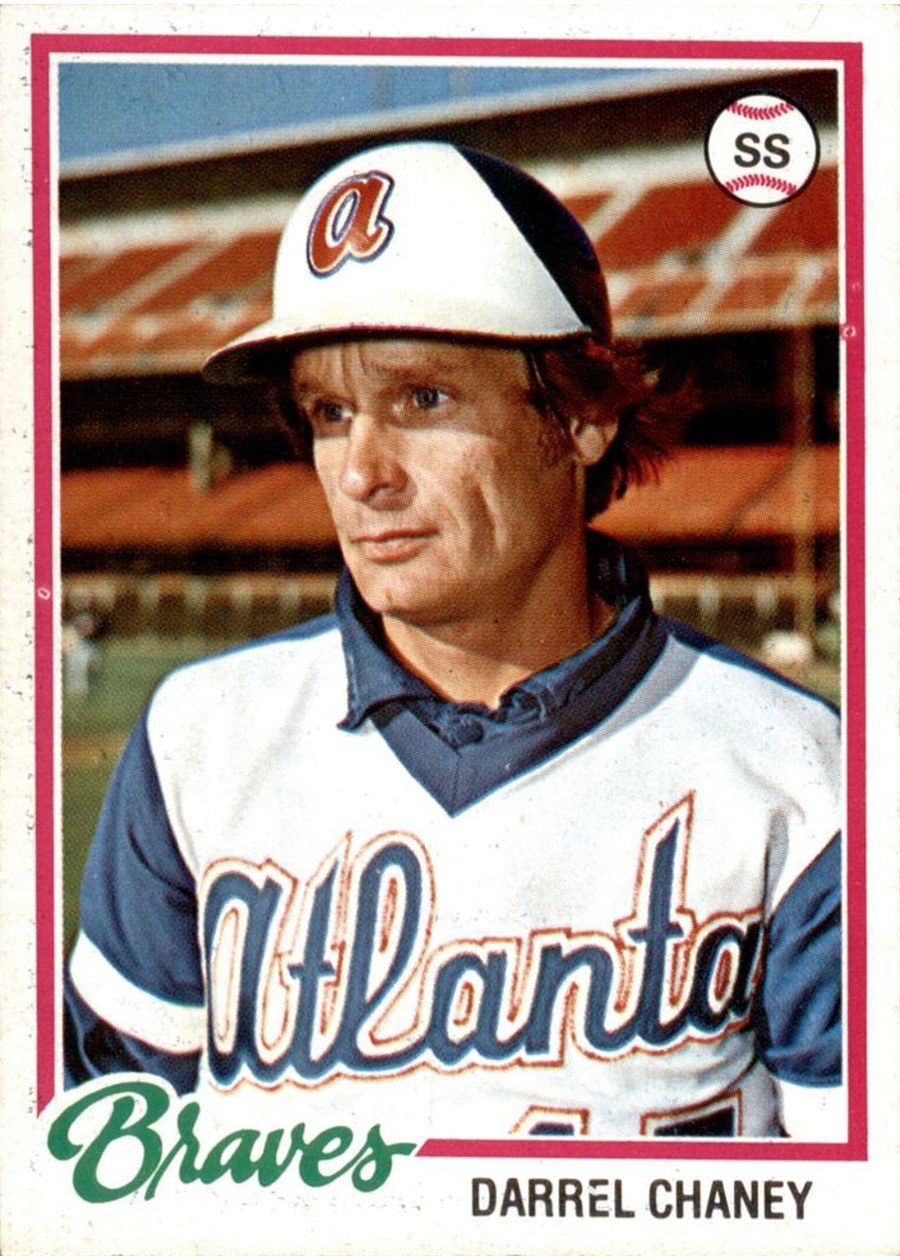 1978 Topps #443 Darrel Chaney, Atlanta Braves