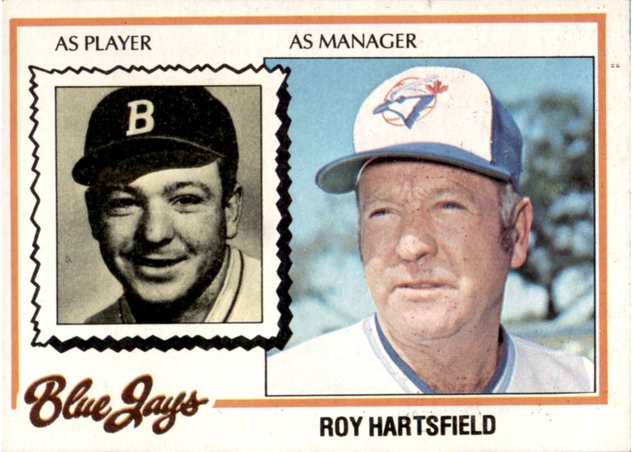 1978 Topps #444 Roy Hartsfield, Toronto Blue Jays