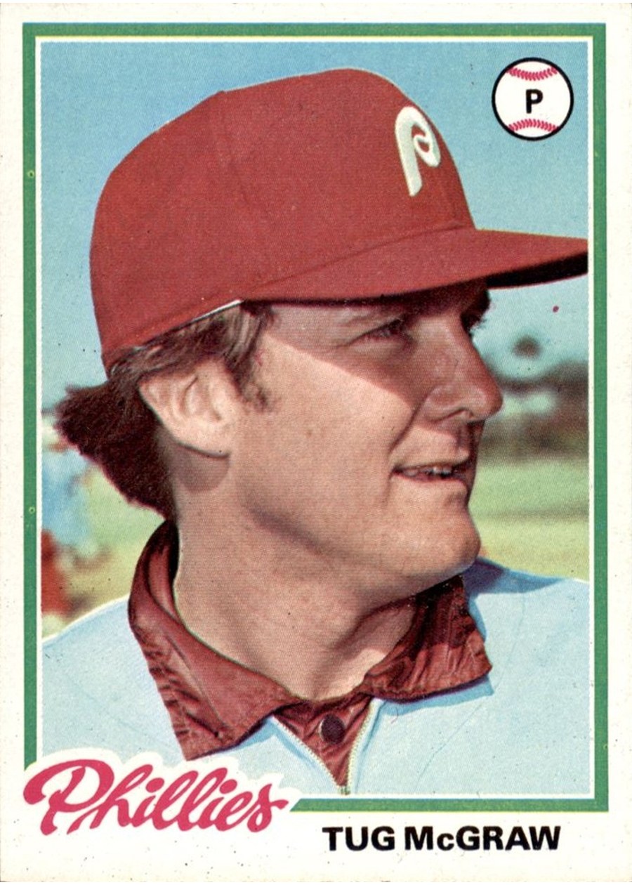 1978 Topps #446 Tug McGraw, Philadelphia Phillies