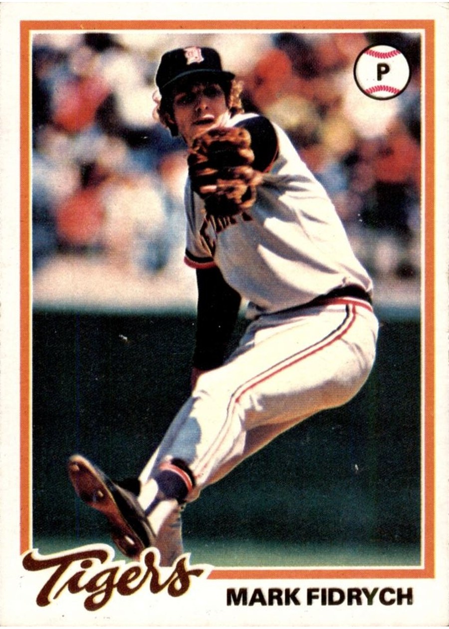 1978 Topps #45 Mark Fidrych, Detroit Tigers