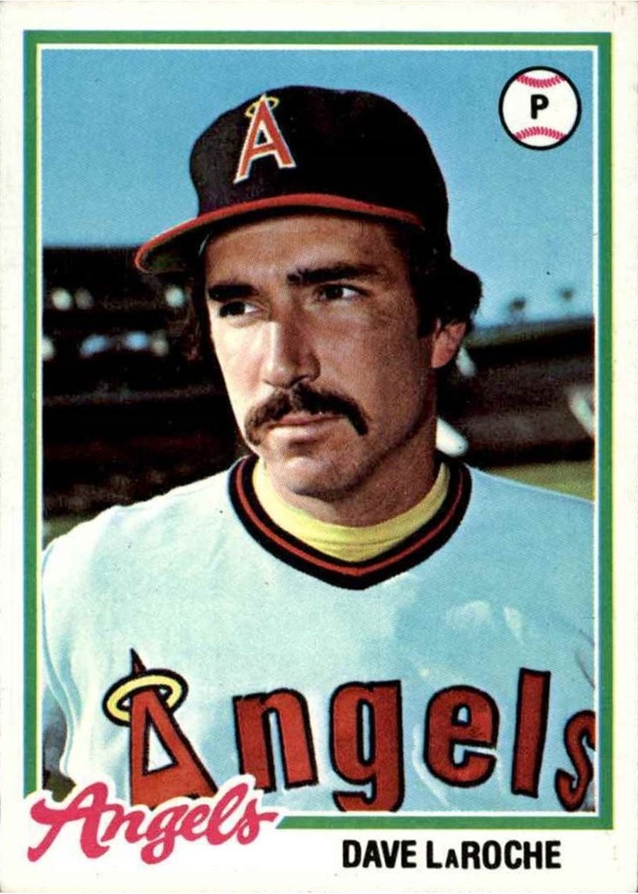 1978 Topps #454 Dave LaRoche, California Angels