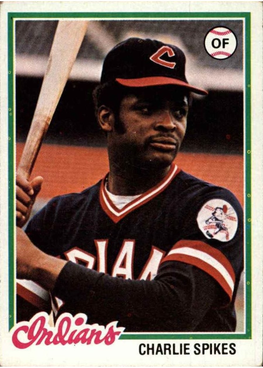 1978 Topps #459 Charlie Spikes, Cleveland Indians