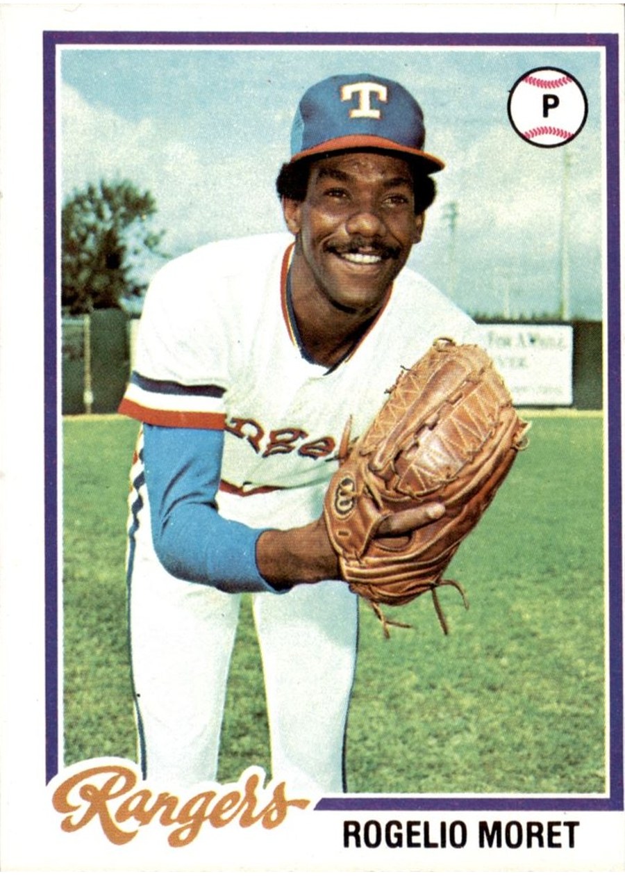1978 Topps #462 Rogelio Moret, Texas Rangers