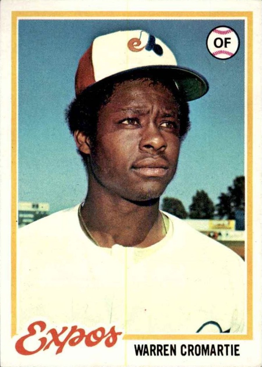 1978 Topps #468 Warren Cromartie, Montreal Expos